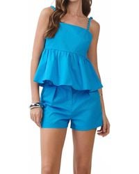TCEC - Lala Sleeveless Top And Shorts Set - Lyst