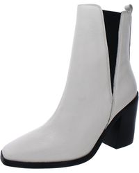 Marc Fisher - Kristie Leather Block Heel Mid-calf Boots - Lyst
