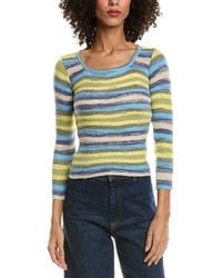 Madison Miles - Ribbed Top - Lyst