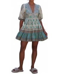 Mo Maya - Honeydew Mini Dress - Lyst