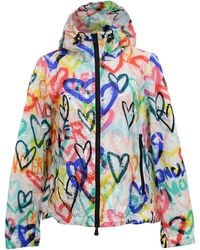 Moncler - Grenoble Belpeit Printed Down Ski Jacket - Lyst