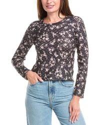 Saltwater Luxe - Diamond Stitch Wool-Blend Sweater - Lyst