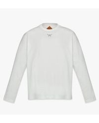 MCM - Essential Laurel Logo Shirt - Lyst