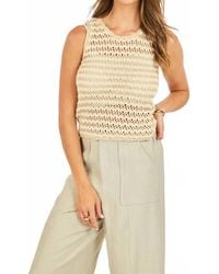 Sadie & Sage - Isabella Sweater Tank Top - Lyst