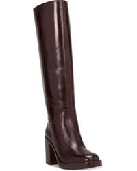 Vince Camuto - Zipper Made Knee-High Boots - Lyst