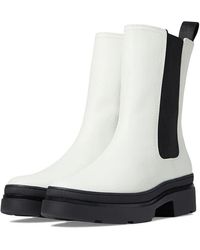 Frye - Chloe Fr40182-Whit Chelsea Boots Leather Pull On Khd362 - Lyst