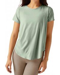 Beyond Yoga - Featherweight On The Down Low Tee - Lyst