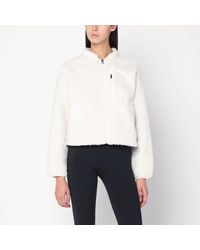 The North Face - Cropped Zip-Up Fleece - Lyst