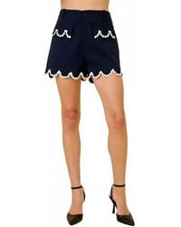 Day + Moon - Gridiron Glam Shorts - Lyst