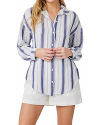 Bella Dahl - Long Sleeve Button Down Shirt - Lyst