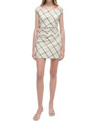 Jonathan Simkhai - Wells Off-Shoulder Mini Dress - Lyst