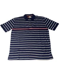 Bally - 6237584 Ink Striped Cotton Polo Shirt Size Xxl - Lyst