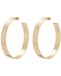 Eklexic - 2.5" Skylar Hoops - Lyst