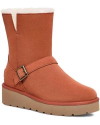 UGG - Kelissa Short Boots Faux Fur Lined Htat434 - Lyst