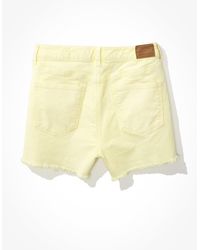 American Eagle Outfitters - Ae Stretch Corduroy Mom Shorts - Lyst