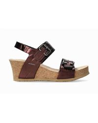 Mephisto - Lissandra Lightweight Walking Wedge Sandal - Lyst