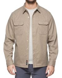Flag & Anthem - Hamlin Stretch Twill Shirt Jacket - Lyst