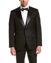 ALTON LANE - Mercantile Tuxedo Tailored Fit Suit With Flat Front Pant - Lyst