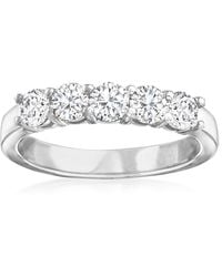 Ross-Simons - Diamond 5-Stone Ring - Lyst