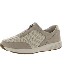 Rockport - Tru Stride Center Zip Mesh Slip-resistant Casual And Fashion Sneakers - Lyst