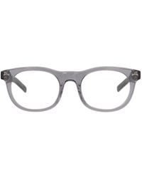 Montblanc - Round-Frame Acetate Optical Frames - Lyst