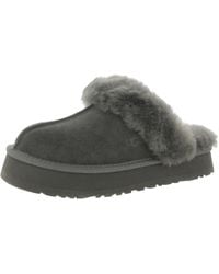 UGG - Cozy Slip On Leather Slide Slippers - Lyst