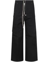 Rick Owens - Relaxed-Fit Trousers With Cargo Pockets - Lyst