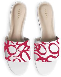 Alepel - Ribbon Slide Sandal - Lyst