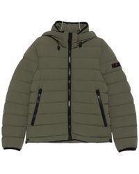 Peuterey - Padded Jacket With Horizontal Quilting - Lyst