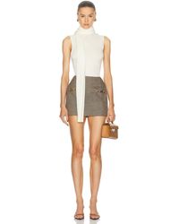 STAUD - Canal Scarf Top - Lyst