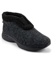 Easy Spirit - Treepose 2 Faux Fur Lined Bootie Slippers - Lyst