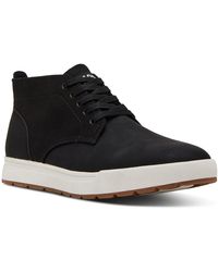 Madden - Mixed Media Leather High-Top Sneakers - Lyst