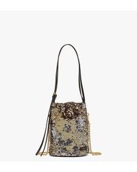 MCM - Himmel Sequin Drawstring Bag - Lyst