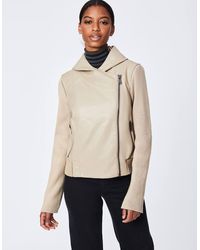 Bernardo - Vegan Leather Sweater Jacket - Lyst