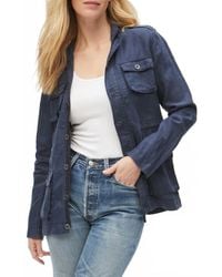 Michael Stars - Frankie Linen Anorak Jacket - Lyst