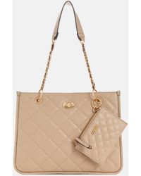 Guess Factory - Stars Hollow Quilted Carryall - Lyst