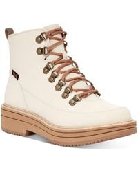Teva - Midform Boots Mid Tops Leather Combat & Lace-up Boots - Lyst