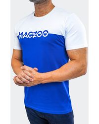 Maceoo - Colorblock Cotton Tee - Lyst