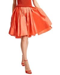 EMILY SHALANT - Taffeta Party Skirt Light Colors - Lyst