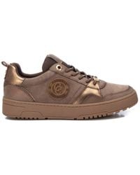 Xti - Leather Trainers Sneakers - Lyst