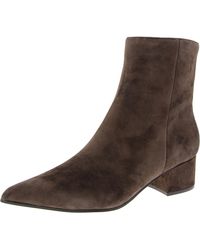 Nine West - Maribu Pointed Toe Block Heel Ankle Boots - Lyst