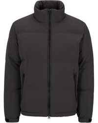 HUGO - Regular-fit Water-repellent Puffer Jacket With Stacked Logo - Lyst