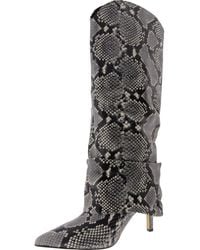 Marc Fisher - Nairine 2 Leather Cuffed Knee-High Boots - Lyst