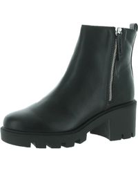 DV by Dolce Vita - Nicola Faux Leather Lug Sole Motorcycle Boots - Lyst