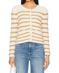 PAIGE - Oberon Button Front Cardigan - Lyst