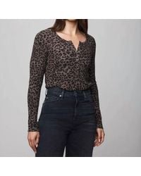 Splendid - Leo Forever Henley Top - Lyst