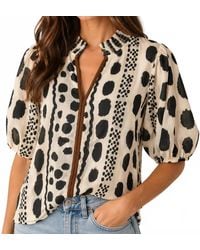 Thml - Abstract Dot Pattern Top - Lyst