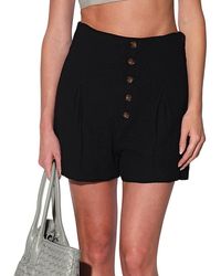 Walter Baker - Thea Linen-Blend Short - Lyst