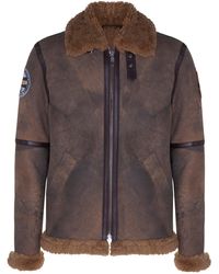 Infinity Leather - B3 Sheepskin Ww2 Bomber Jacket-Arnsberg - Lyst