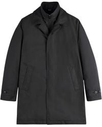 Fay - Textured Wool-Blend Overcoat - Lyst